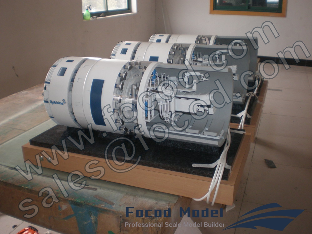 custom made model of Industrial Equipment